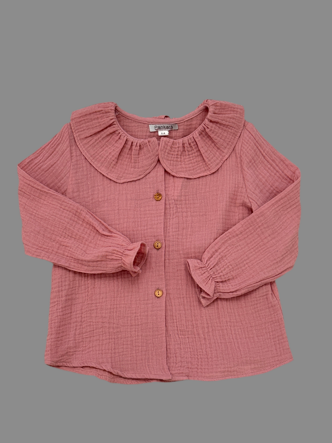 Camisa bambula rosa