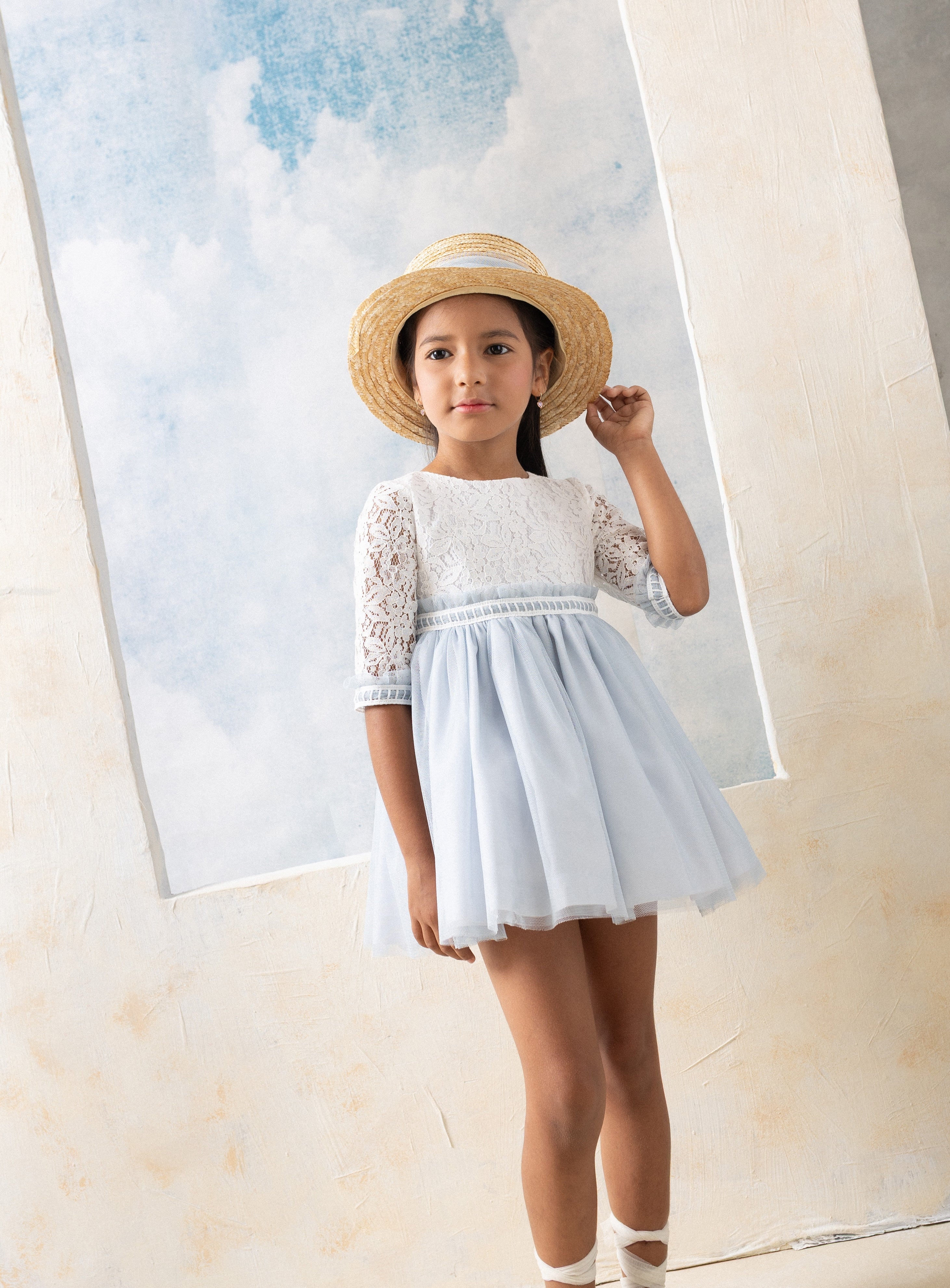 Vestido manga Camelia