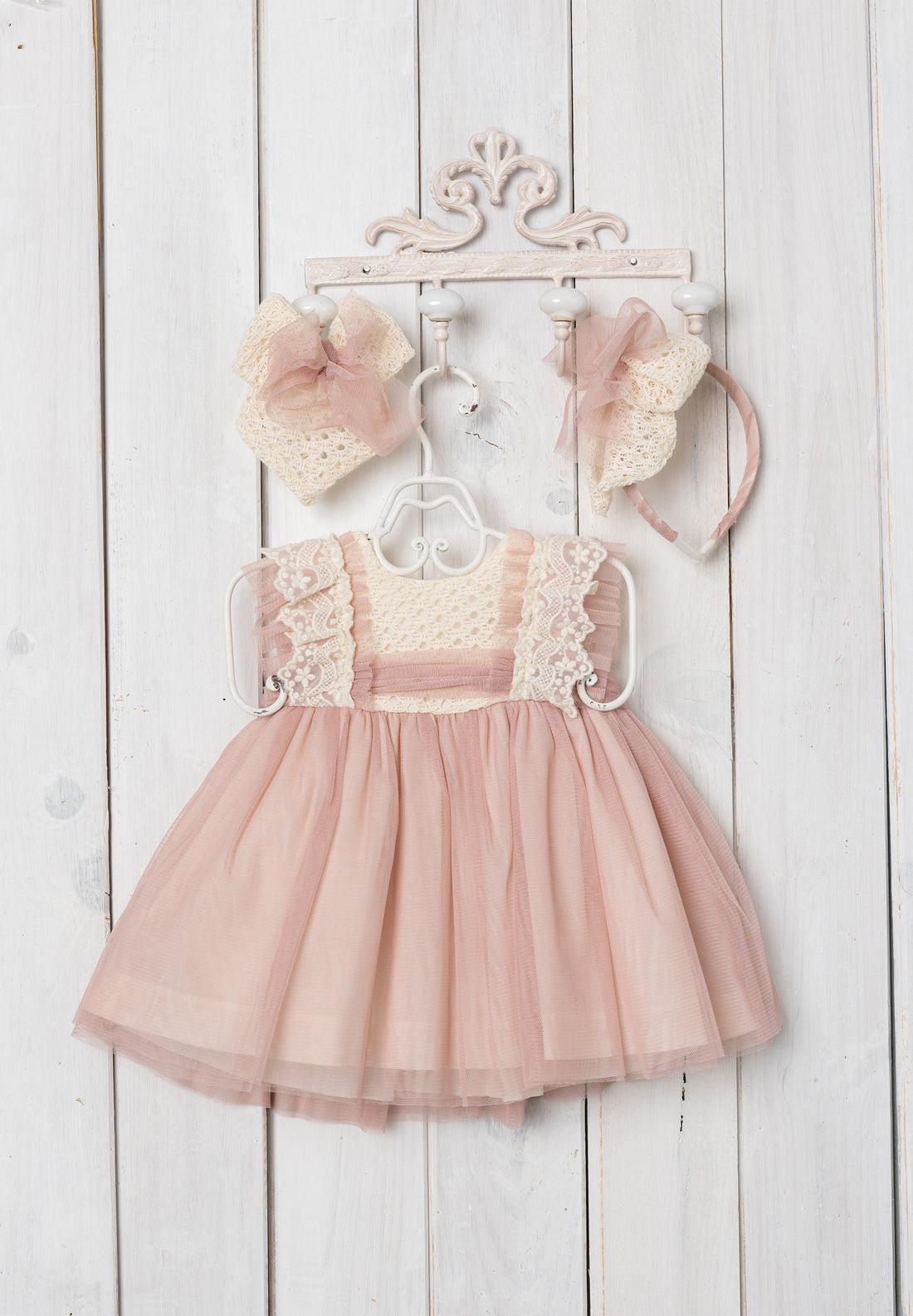 Vestido de bebé Peonía