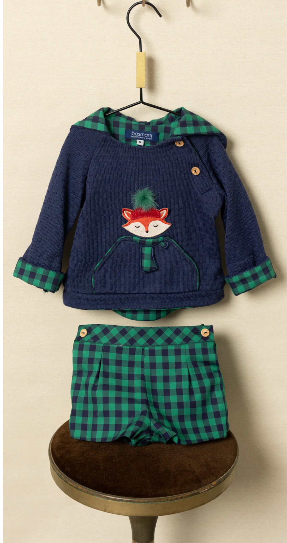 Conjunto bebé niño Escocia