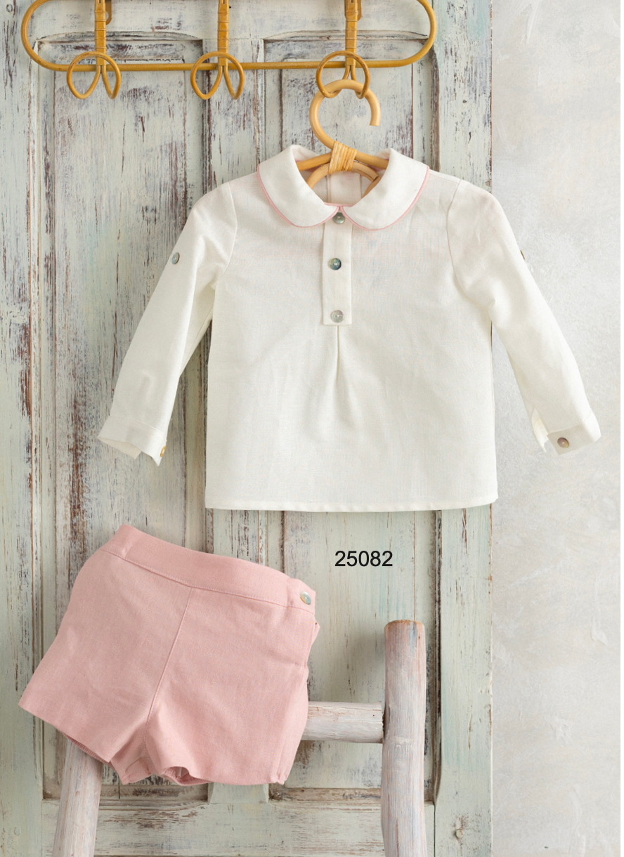 Conjunto bebé niño Peonía