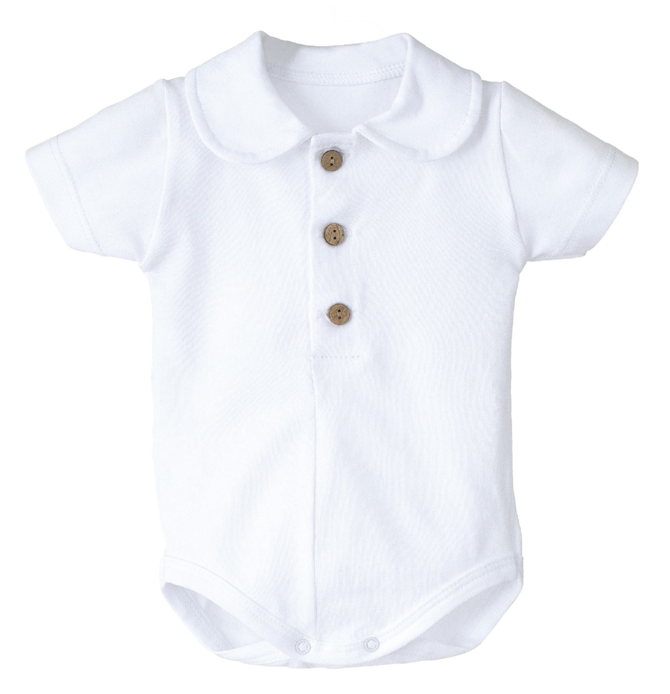 body cuello bebé con botones