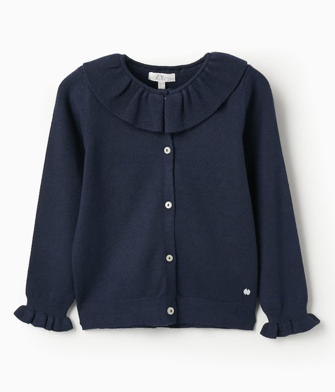 Chaqueta niña azul marino