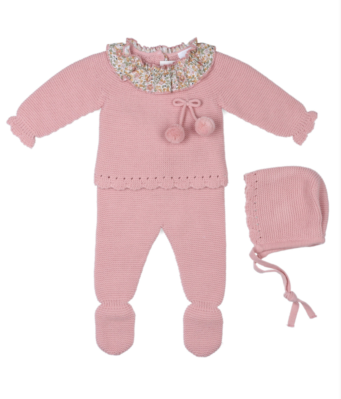 Tres piezas punto rosa Marlowe