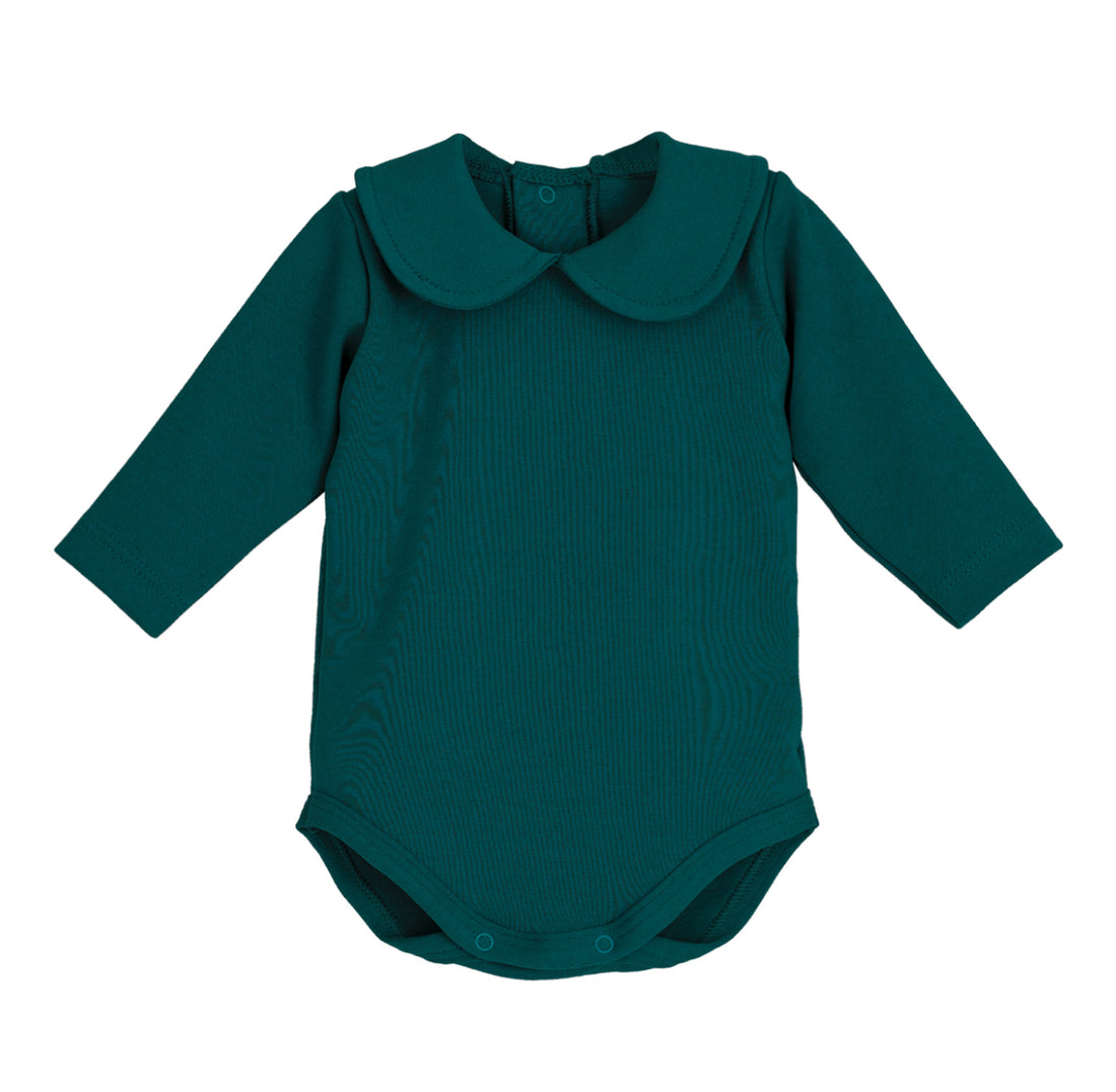 Body cuello bebé verde botella
