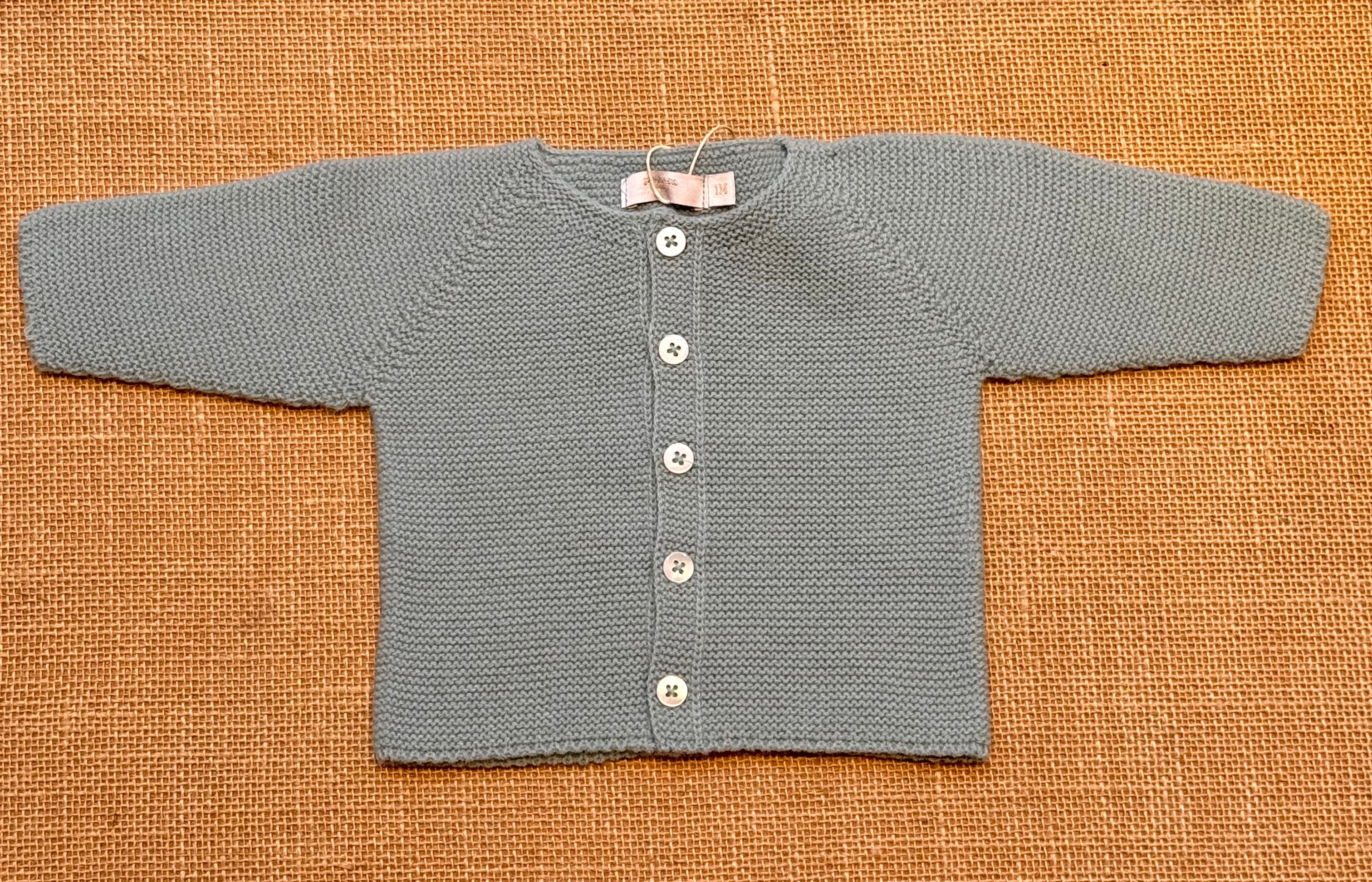 Chaqueta punto verde