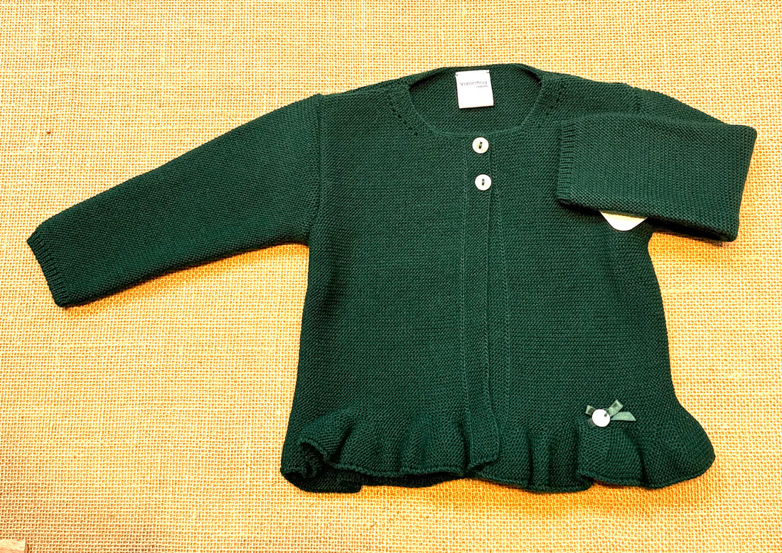 Chaqueta verde botella valentina