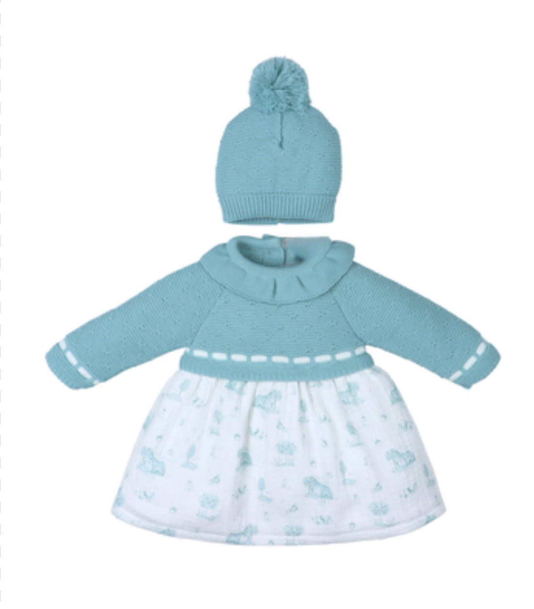 Vestido con gorrito Kanin