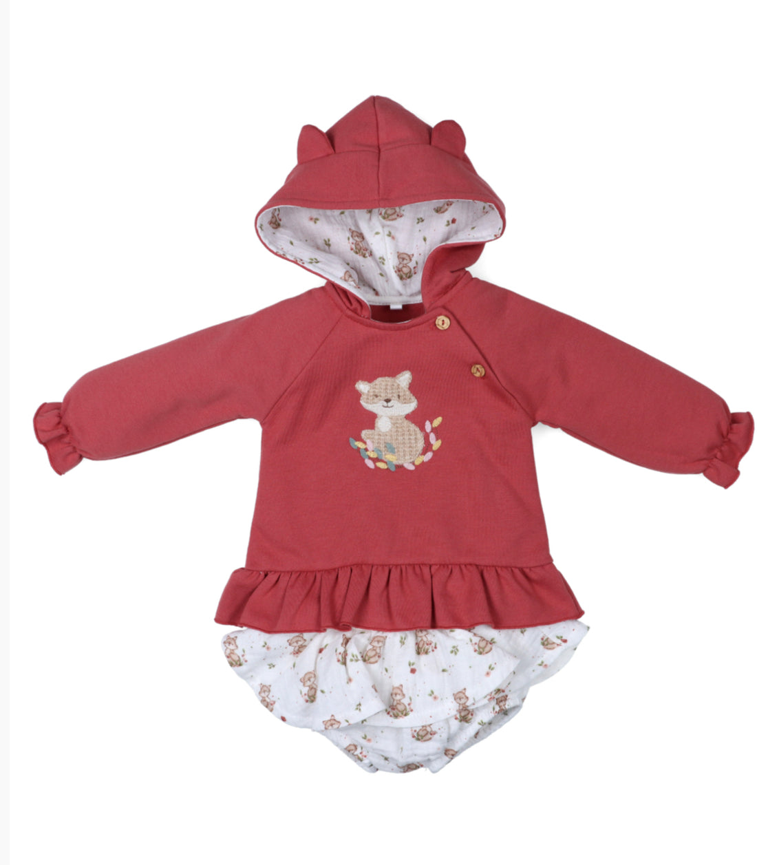 Conjunto ranita falda Silas