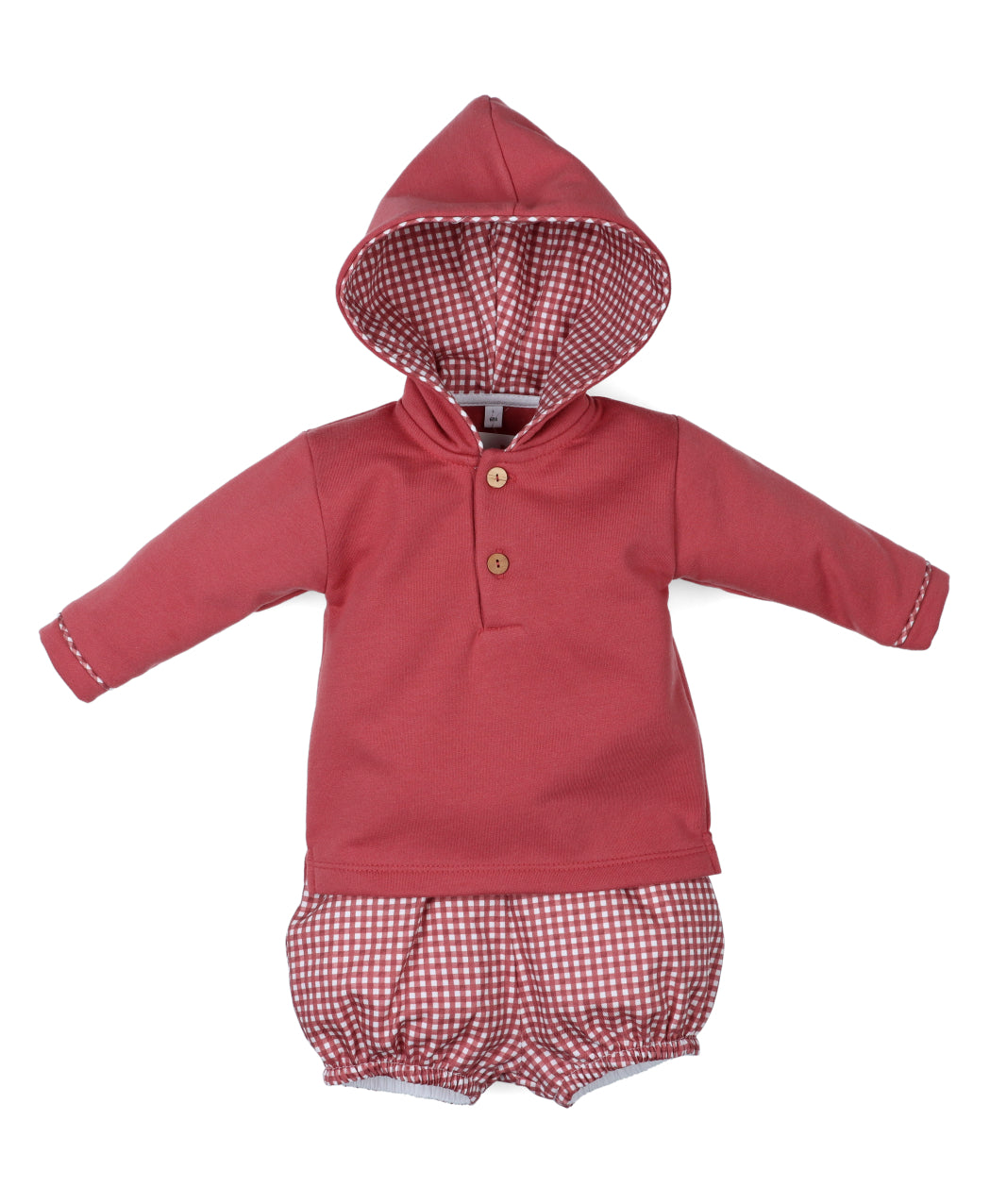 Conjunto capucha bombacho