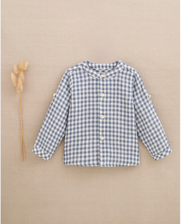 Camisa bebé colección bosque azul