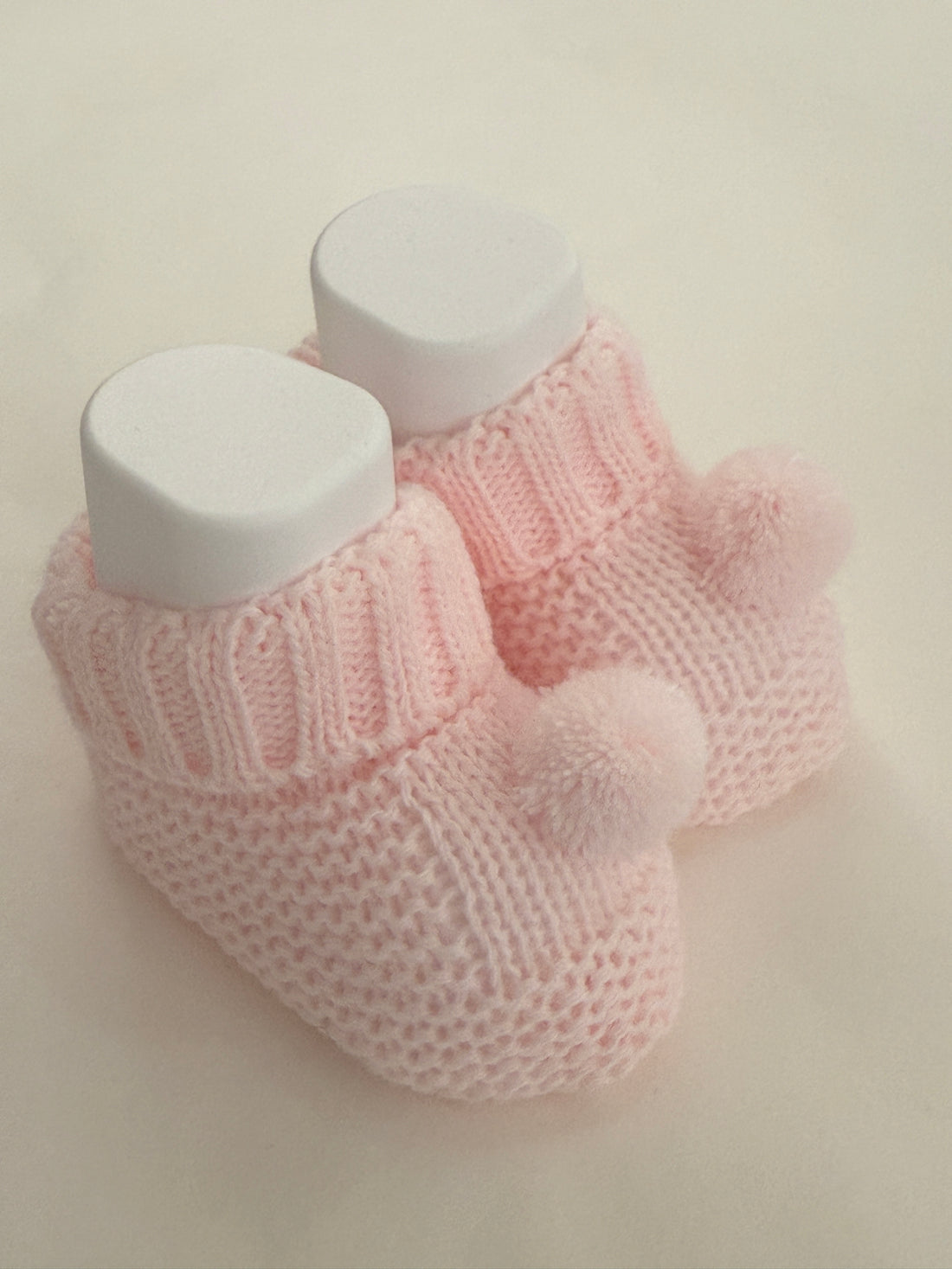 Patuco rosa bebé