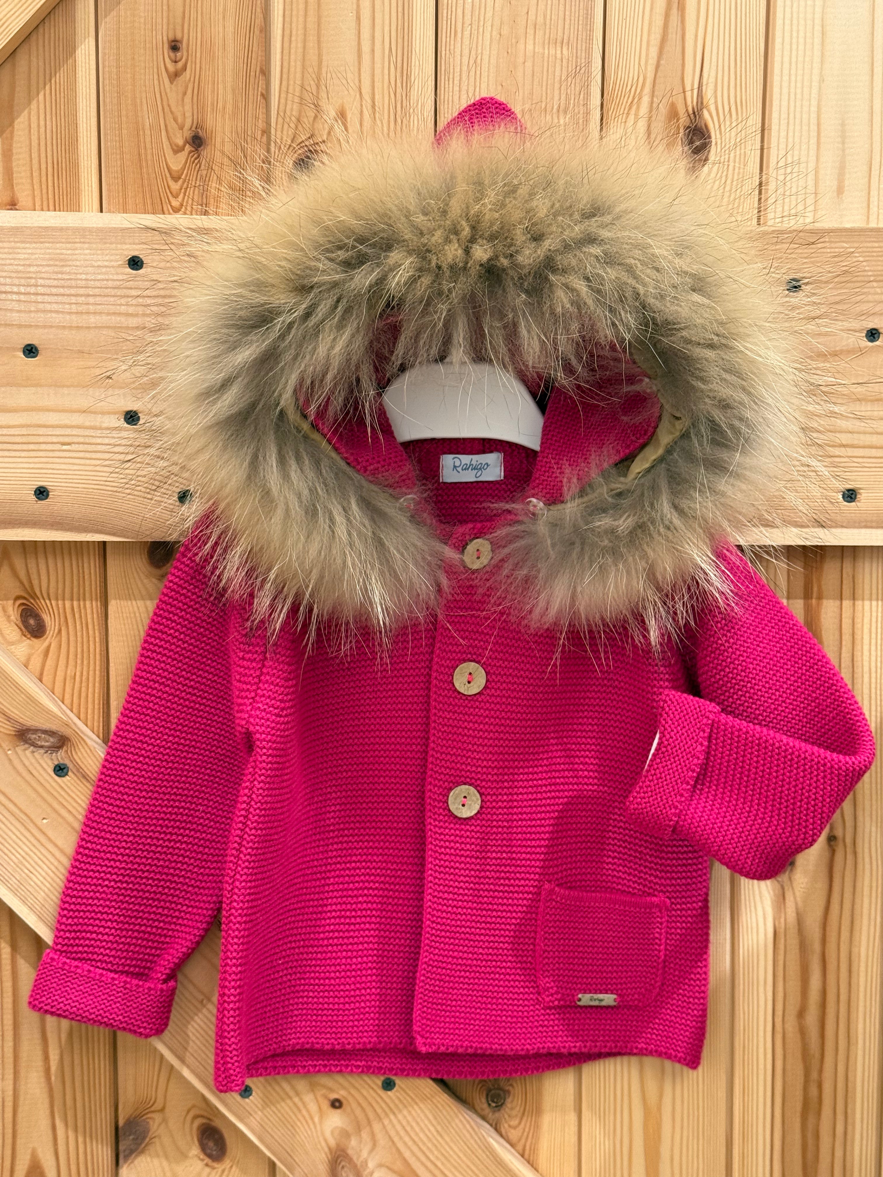 Trenka pelo natural fucsia