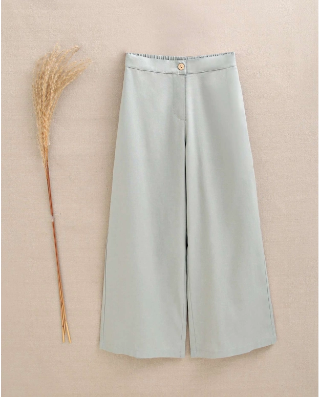 Pantalón verde Suave Primavera