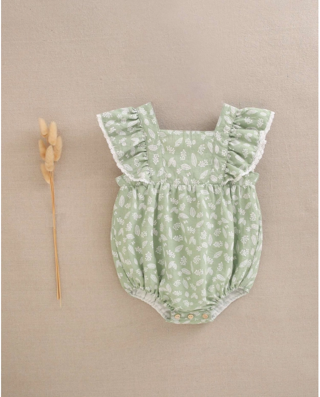 Ranita de bebé Green Velvet