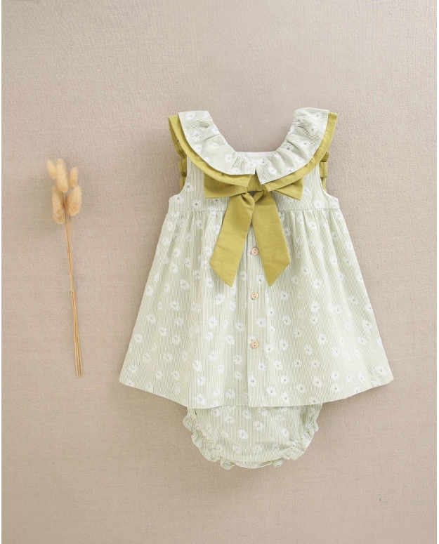 Vestido de bebé flores colección citrus