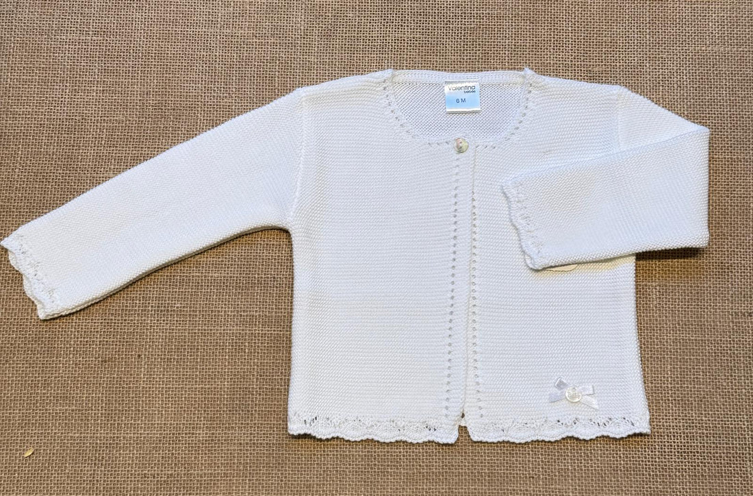 Chaqueta blanco roto Valentina larga