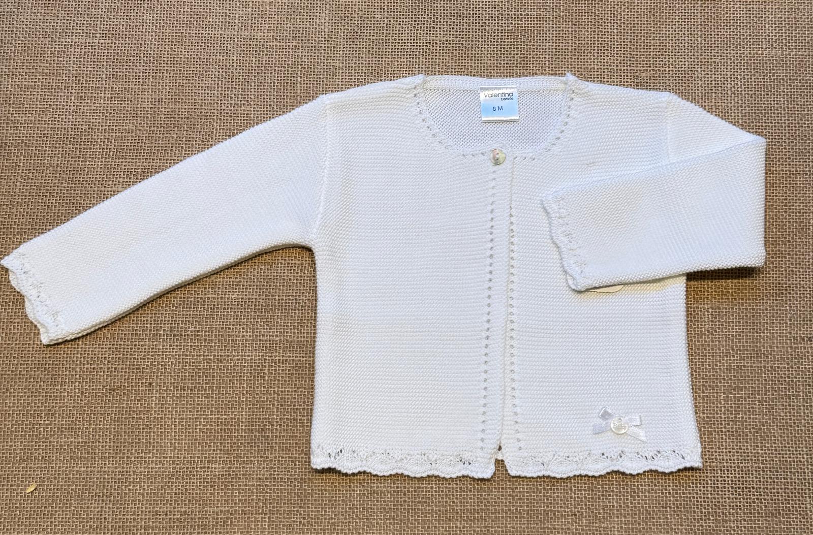 Chaqueta blanco roto Valentina larga