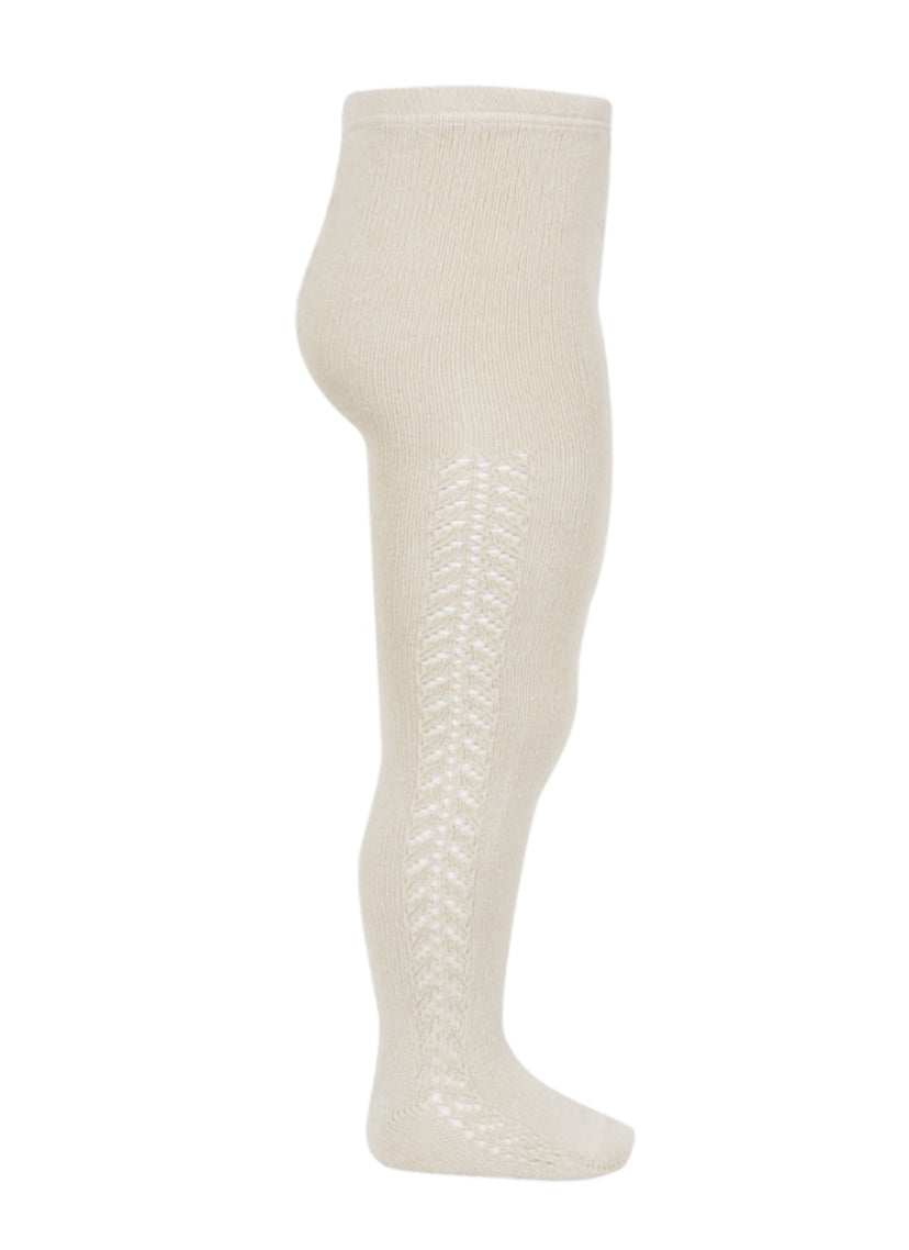 LEOTARDO ALGODÓN CÁLIDO CALADO LATERAL LINO