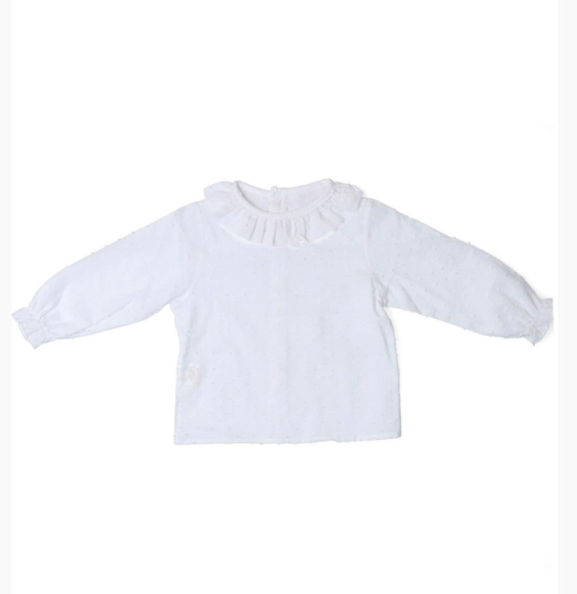 Camisa Plumeti Manga Larga