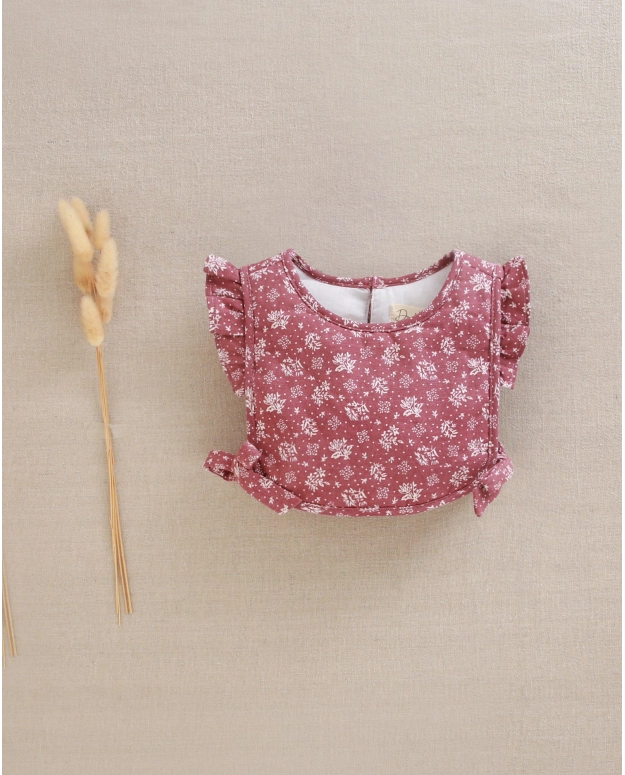 Chaleco de bebé Mauve colección Petit