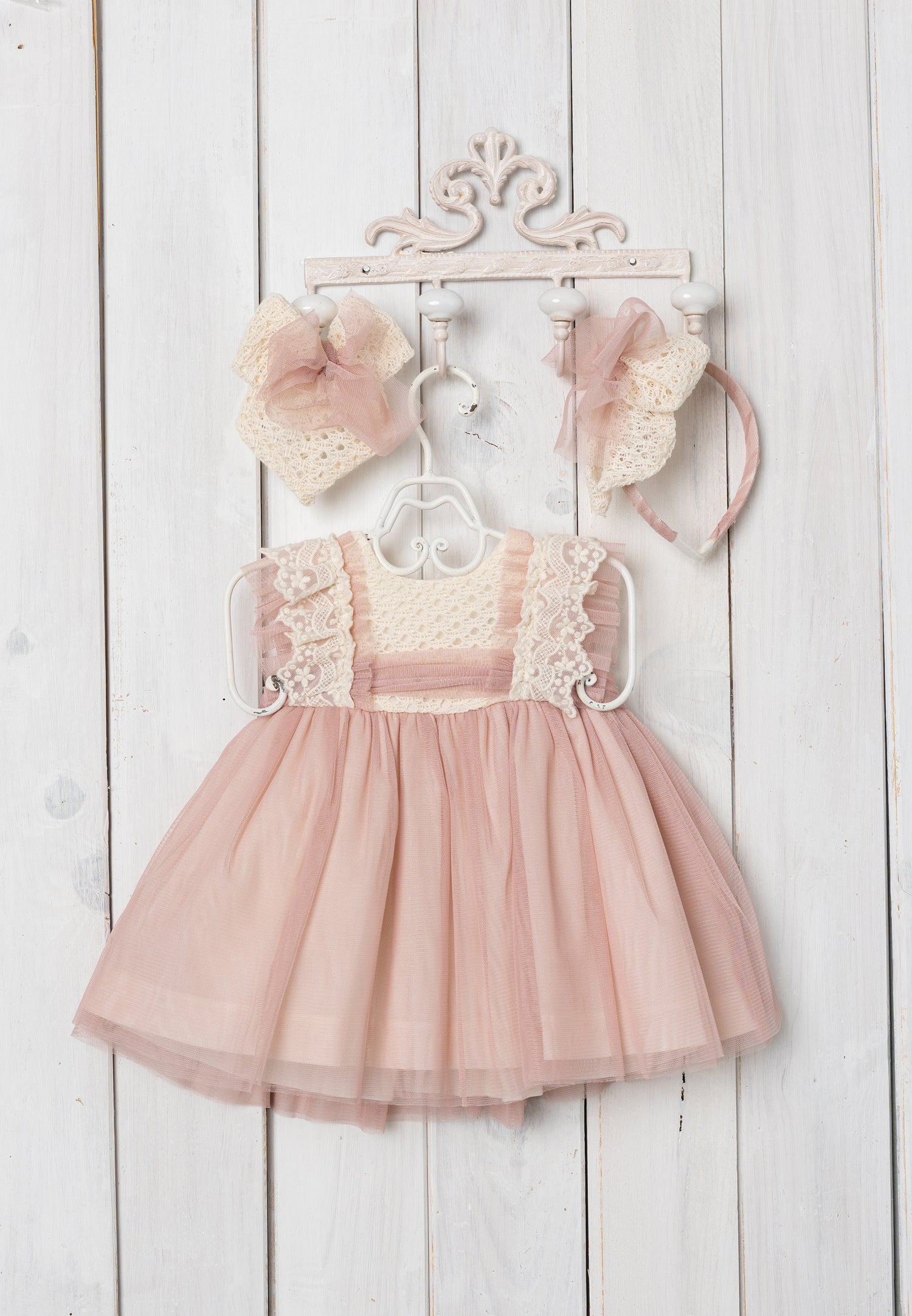 Vestido de bebé Peonía