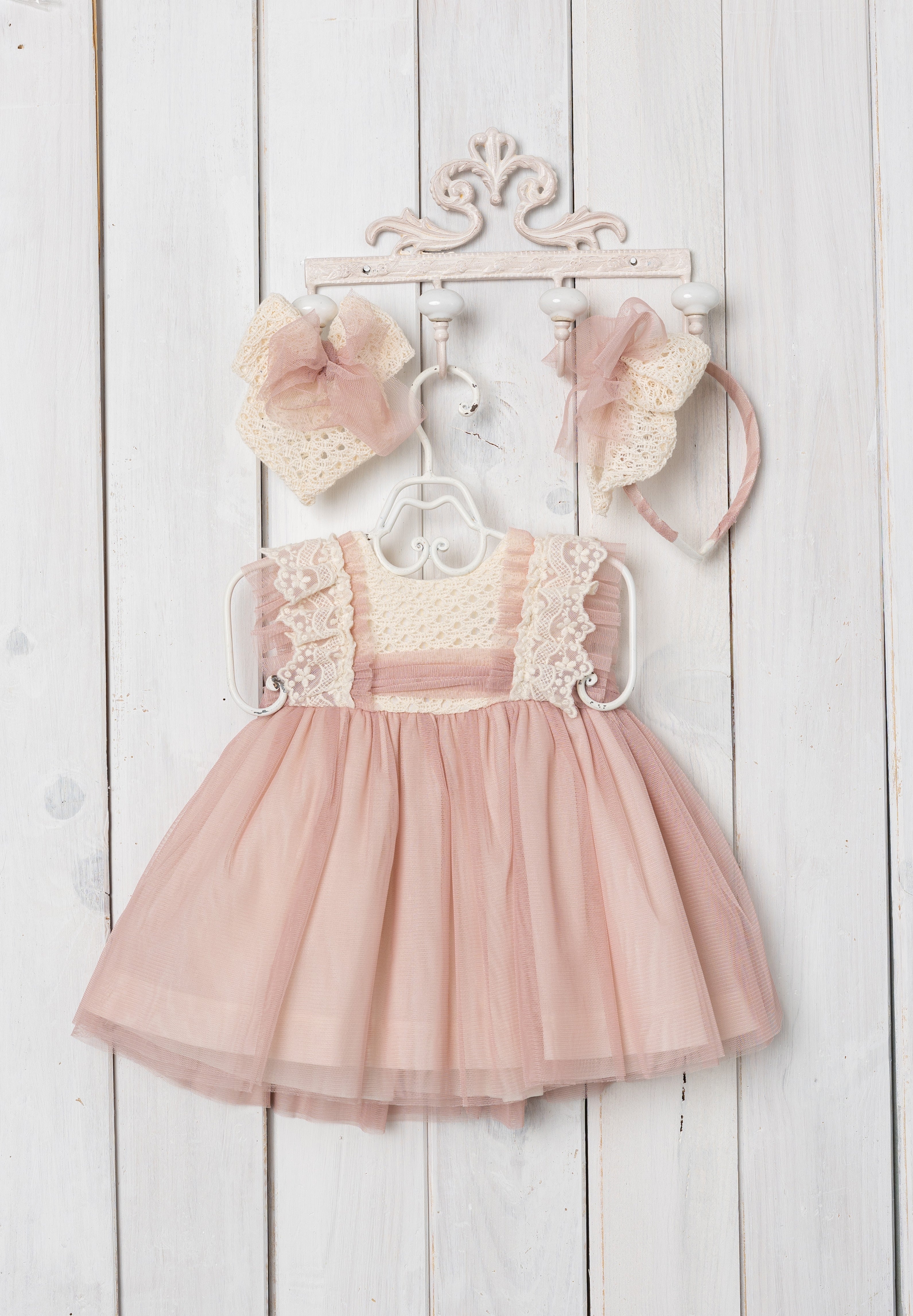 Vestido de bebé Peonía