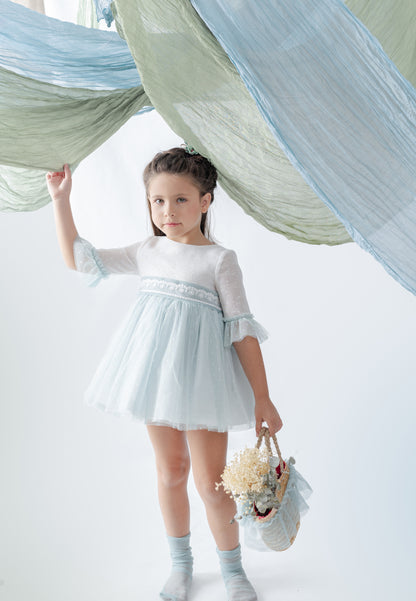 Vestido manga Magnolia