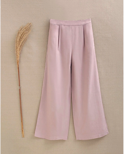 Pantalón malva fluido colección Hill