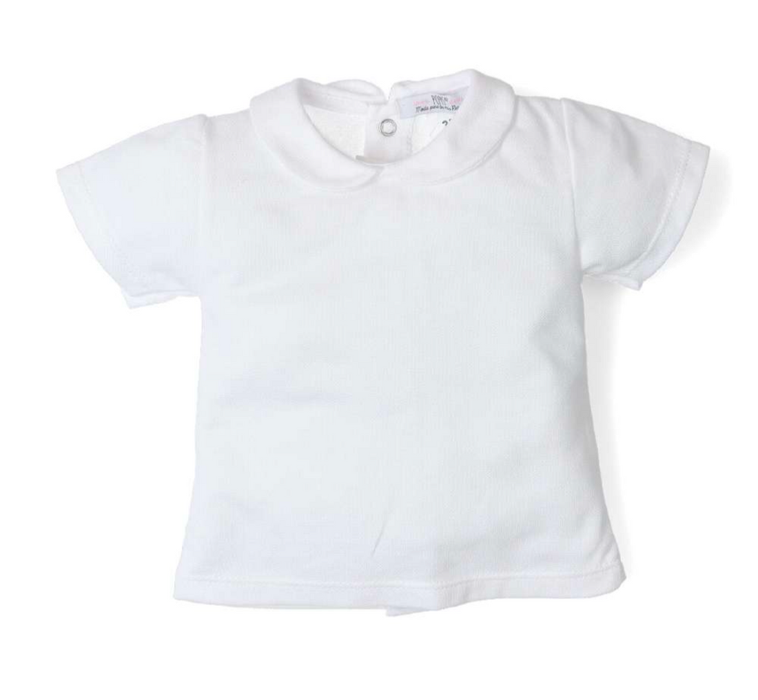 Camiseta cuello bebé