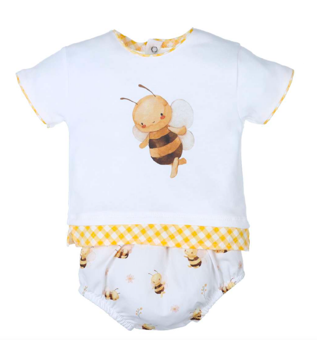 Conjunto bebé niño Amapolas