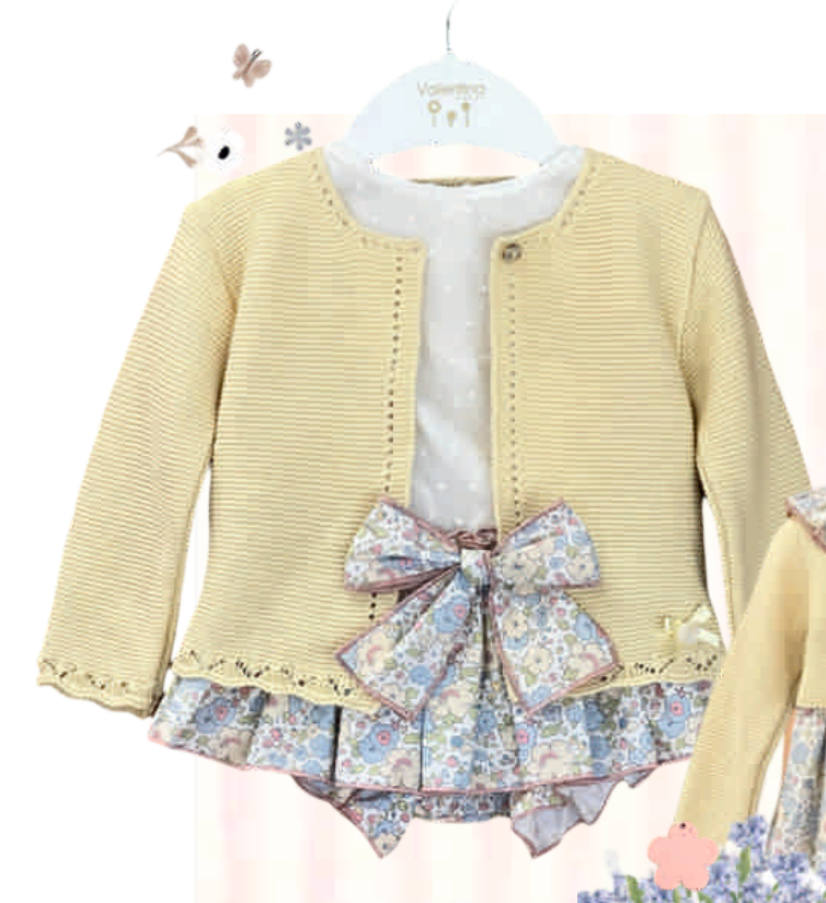 Conjunto Liberty amarillo Valentina