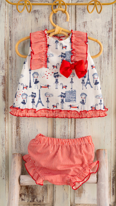 Conjunto bebé niña París
