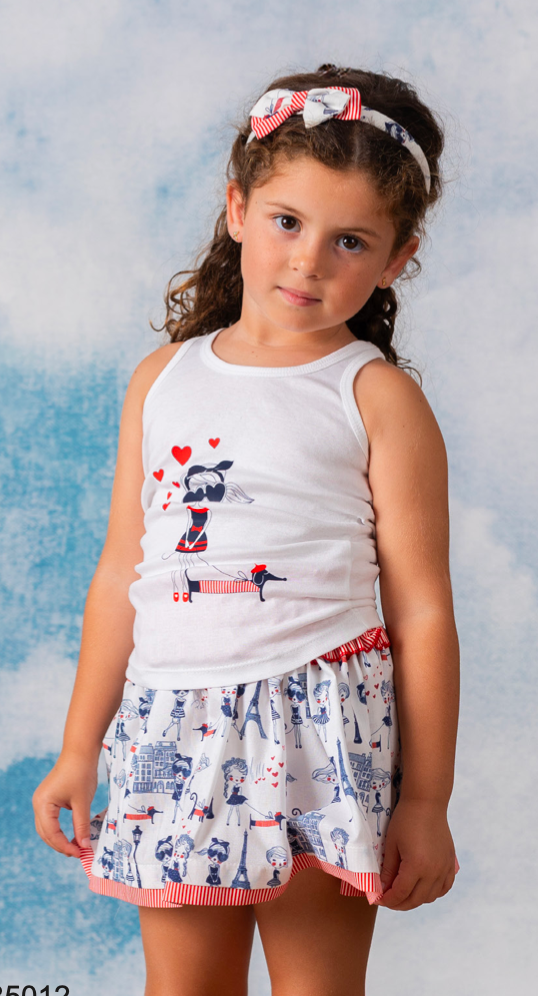 Conjunto niña París