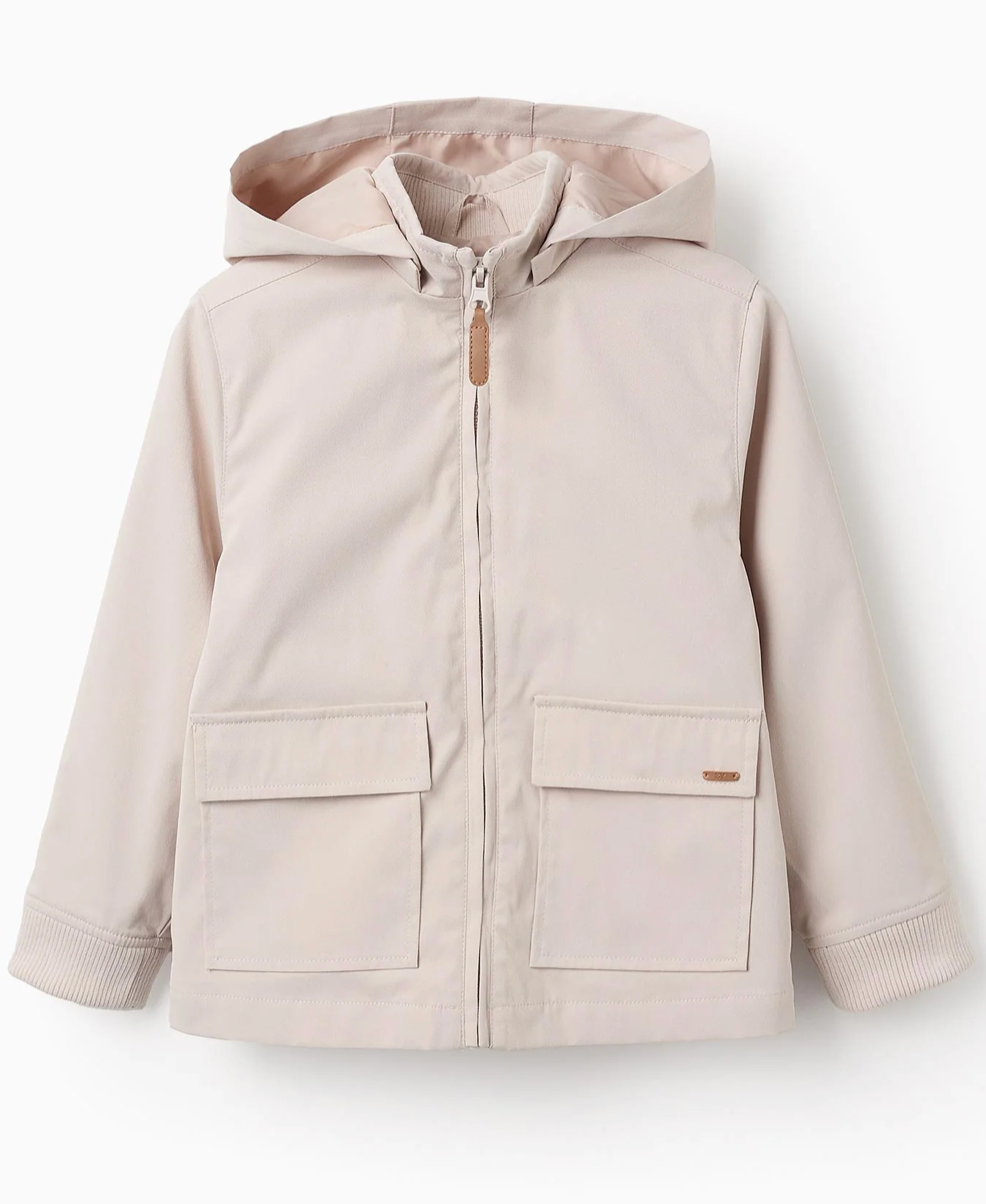 Chaqueta con Capucha Desmontable