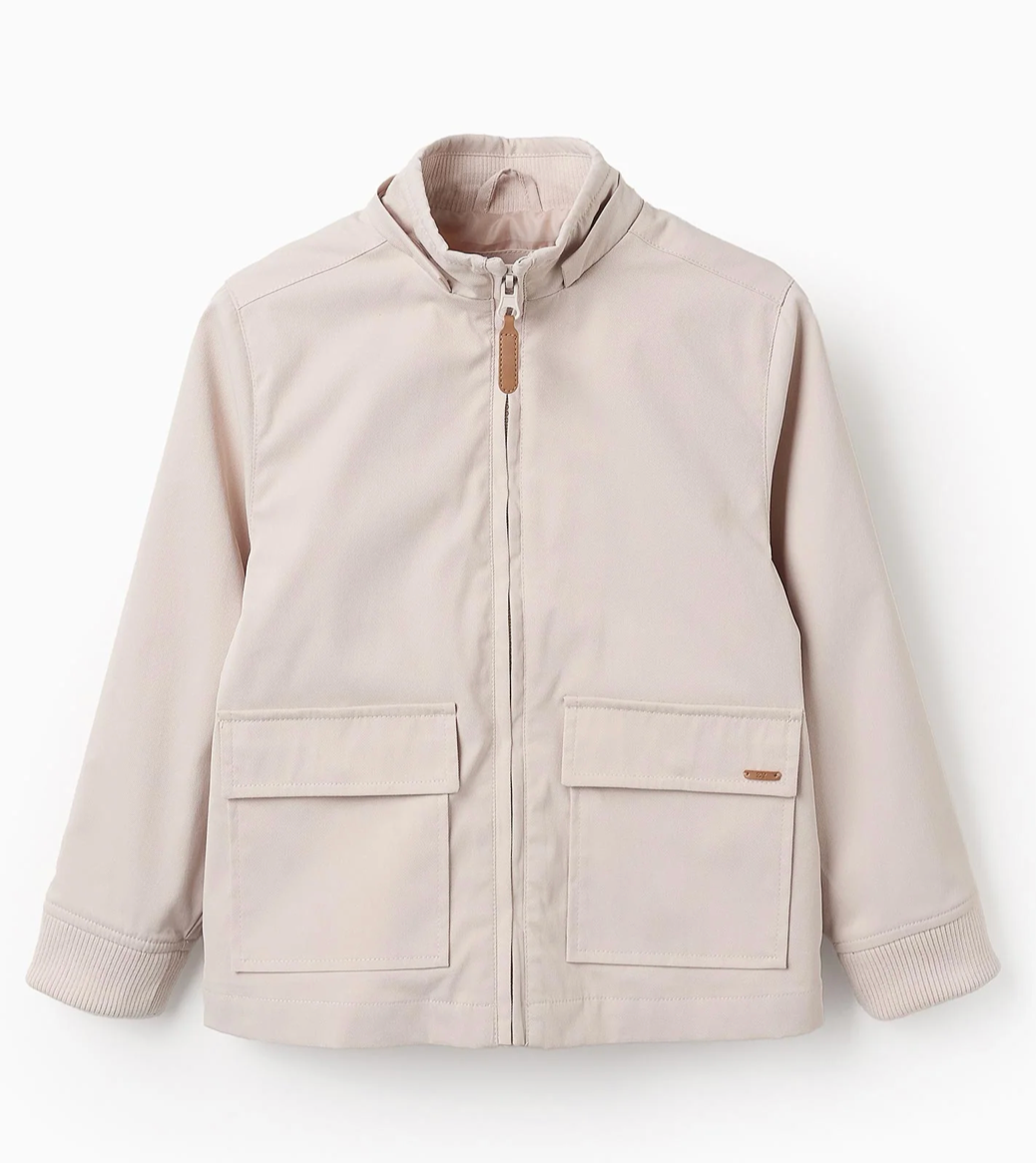 Chaqueta con Capucha Desmontable