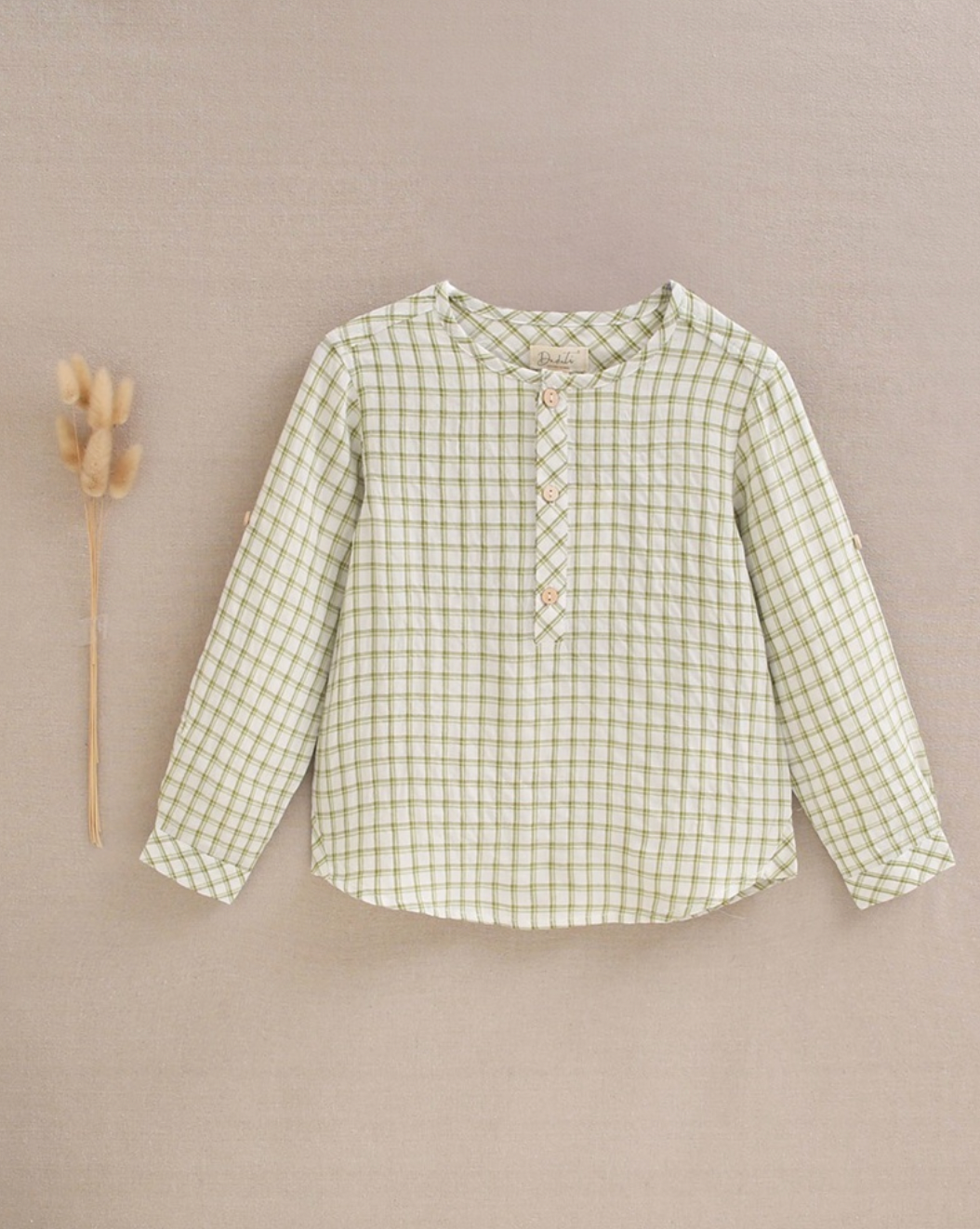 Camisa niño Pistacho