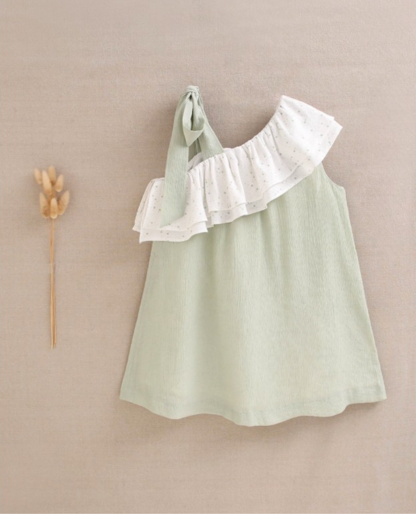 Vestido asimétrico Green Day