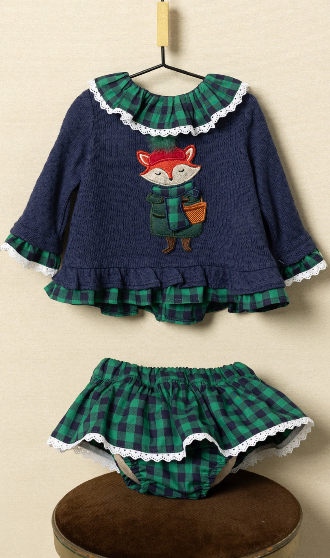 Conjunto bebé niña Escocia