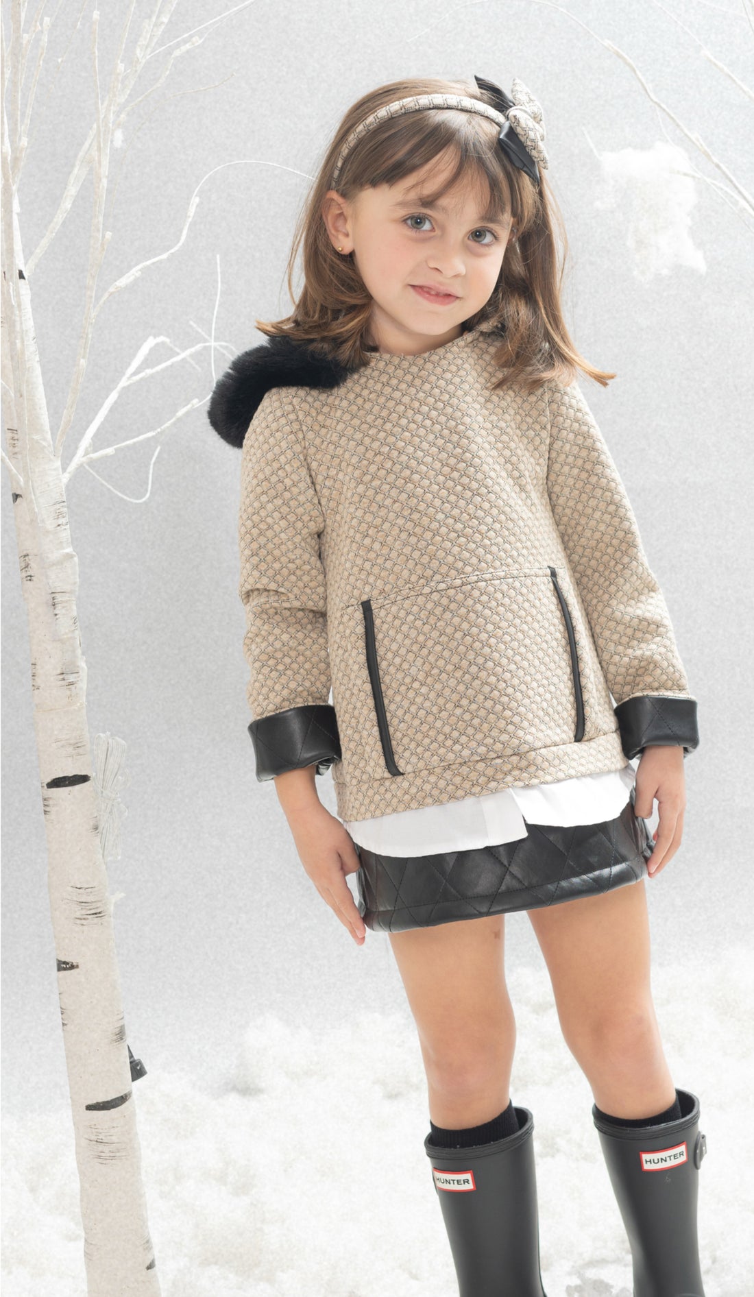 Vestido falda piel Dinamarca