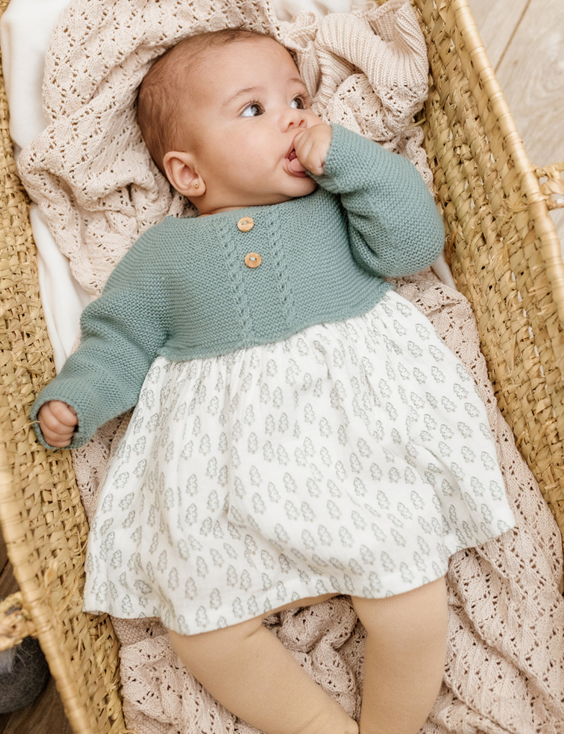 Vestido con gorrito Dorian