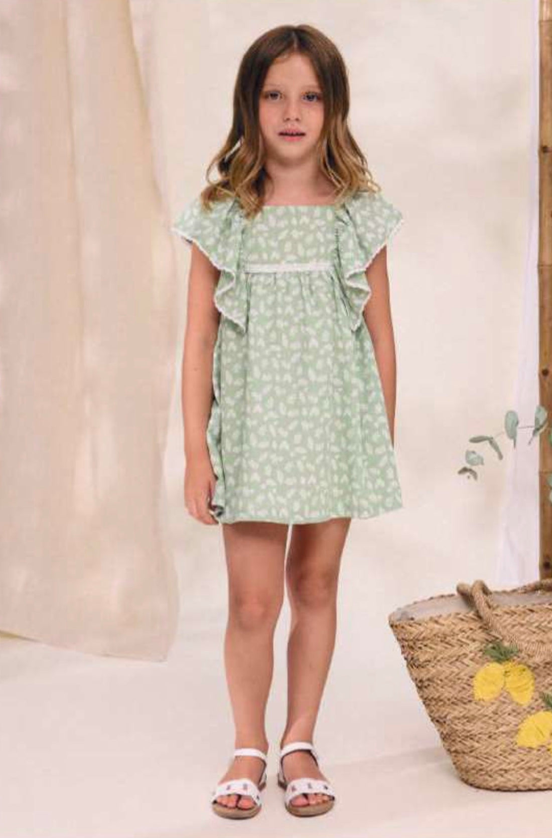 Vestido niña Green Velvet