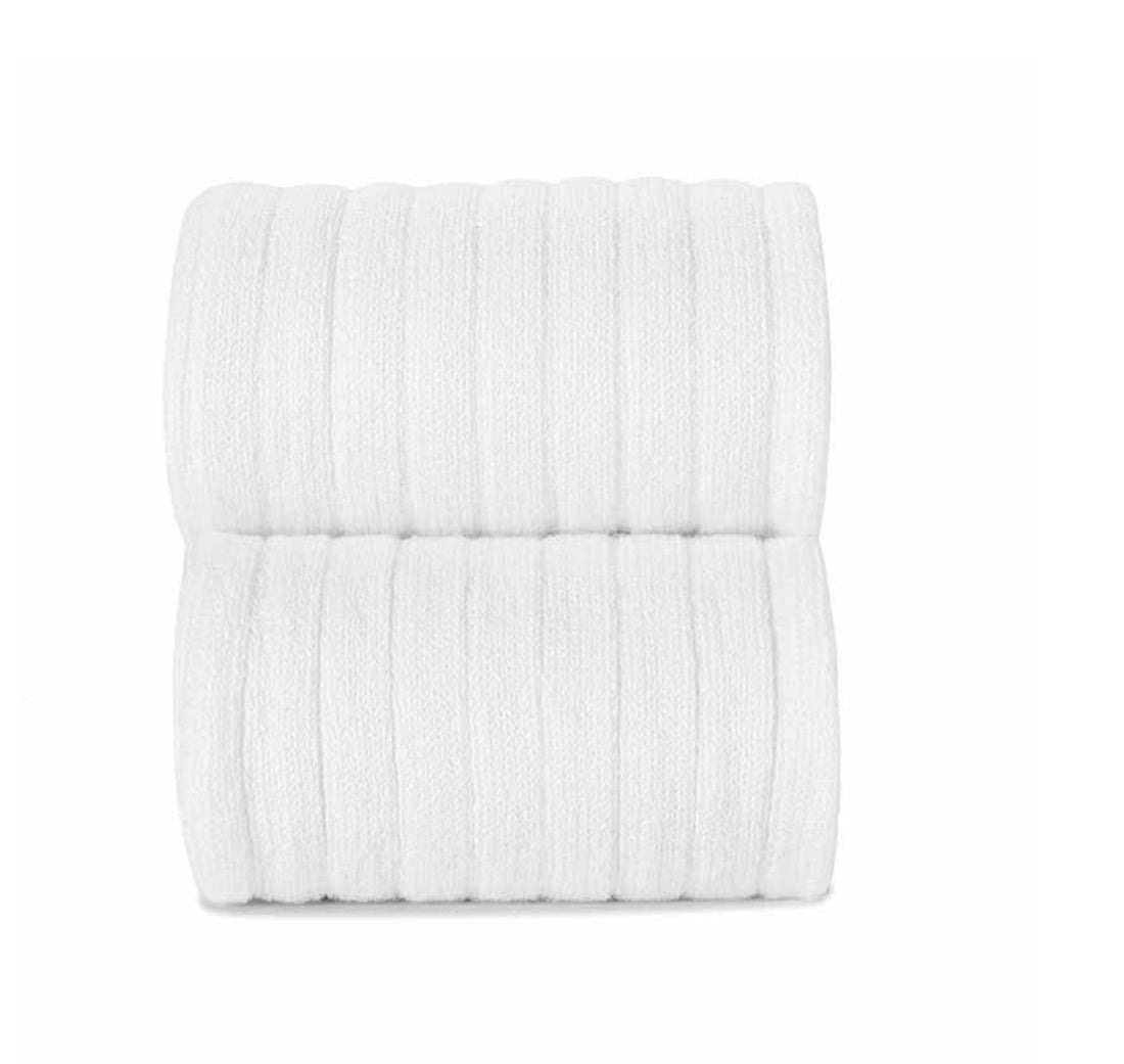Leotardos básicos canalé Blanco