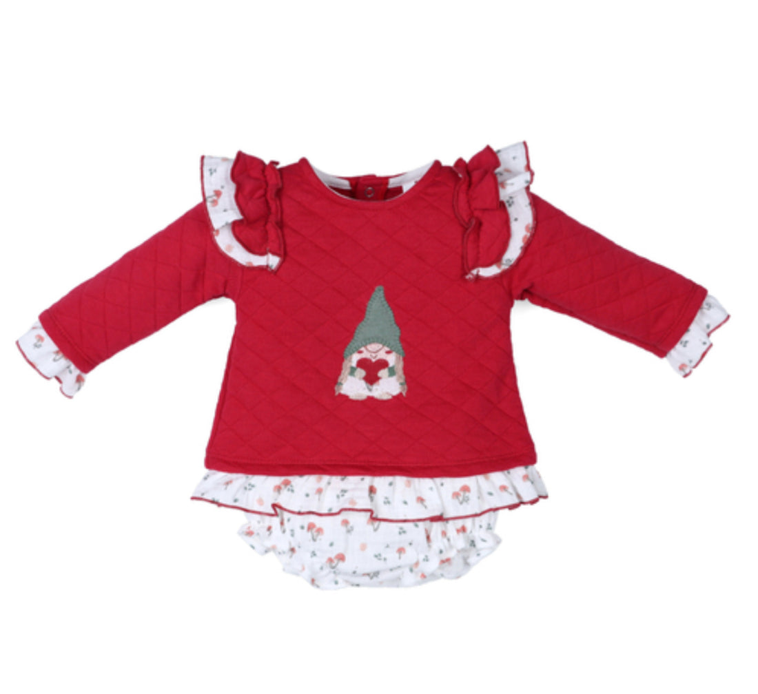 Conjunto ranita Gnomo