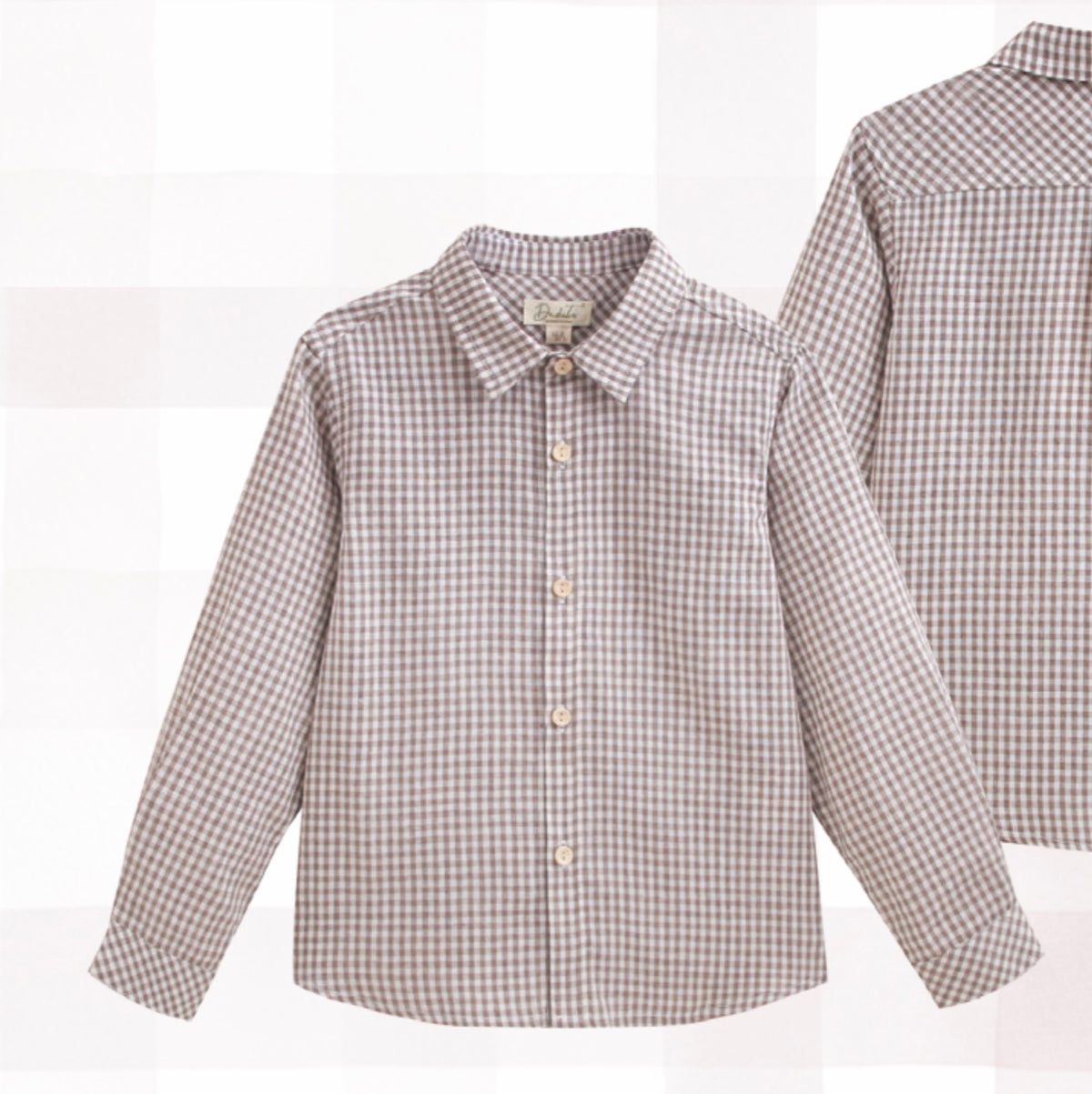Camisa cuadros colección Petite