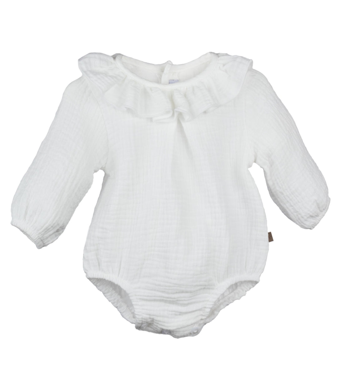 Pelele bambula blanco  Estena