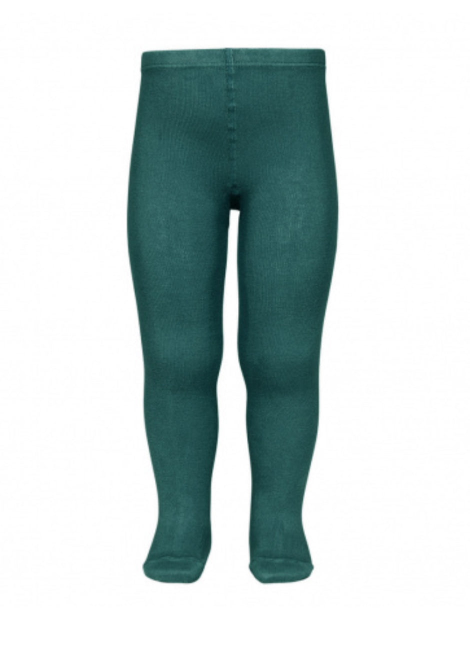 Leotardos básicos punto liso petróleo