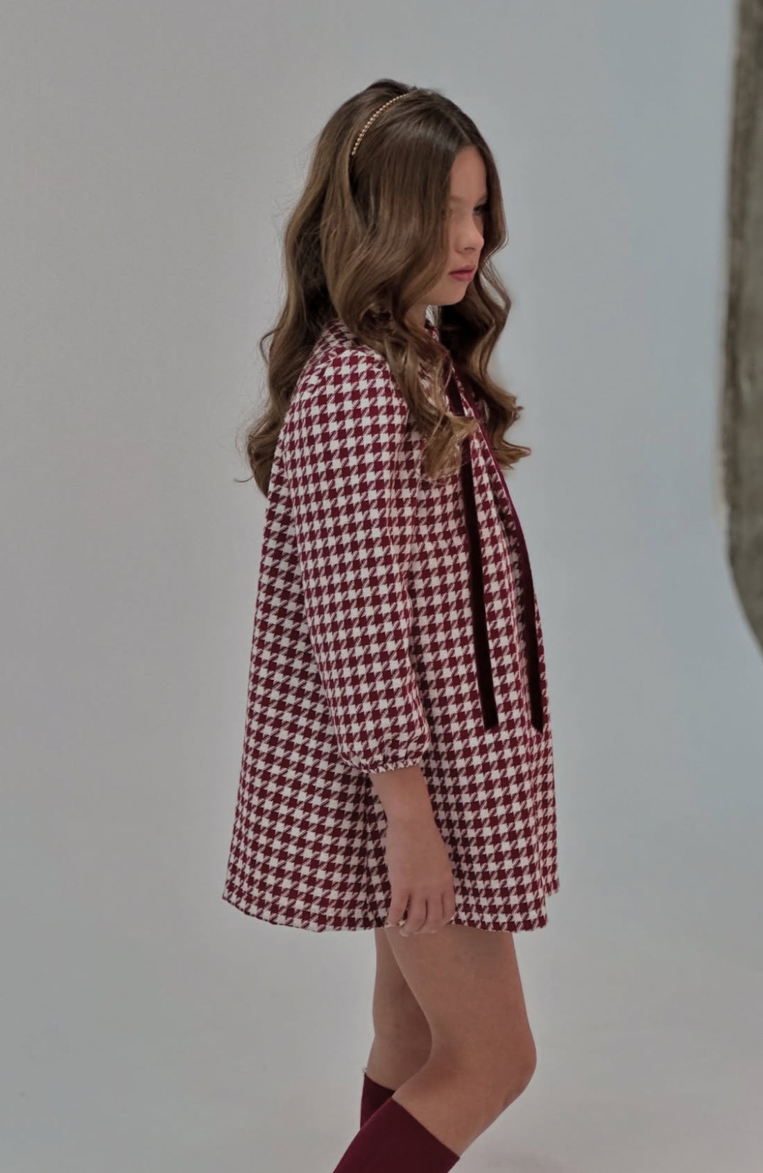 Vestido burgundi Eve Children