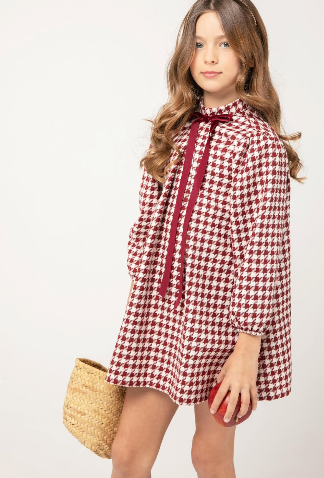 Vestido burgundi Eve Children