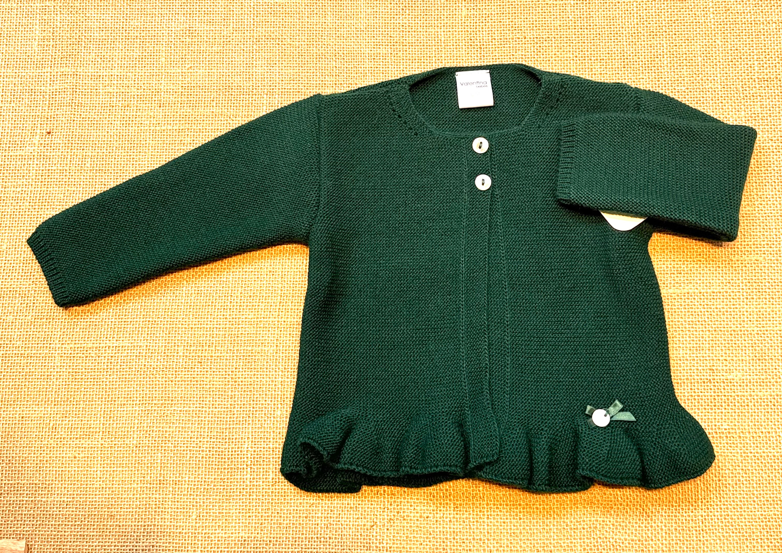 Chaqueta verde botella valentina